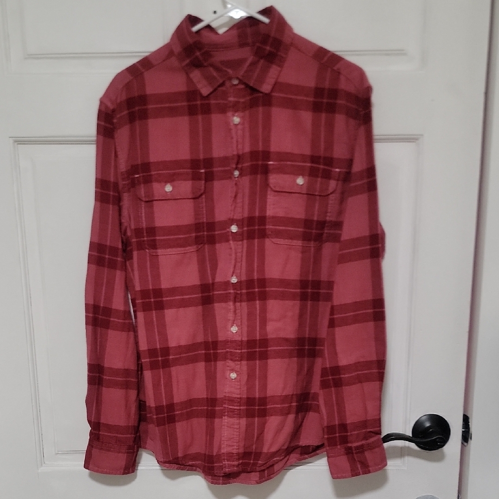 Urban Outfitters Urban Renewal Classic Red Plaid Women's & Men's Unisex Shirt